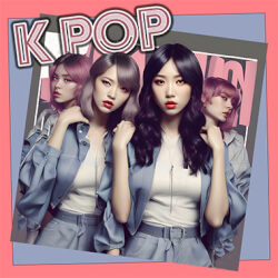 Обложка плейлиста K-POP