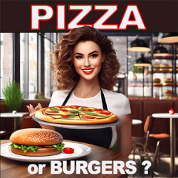 Обложка плейлиста Pizza or Burgers?